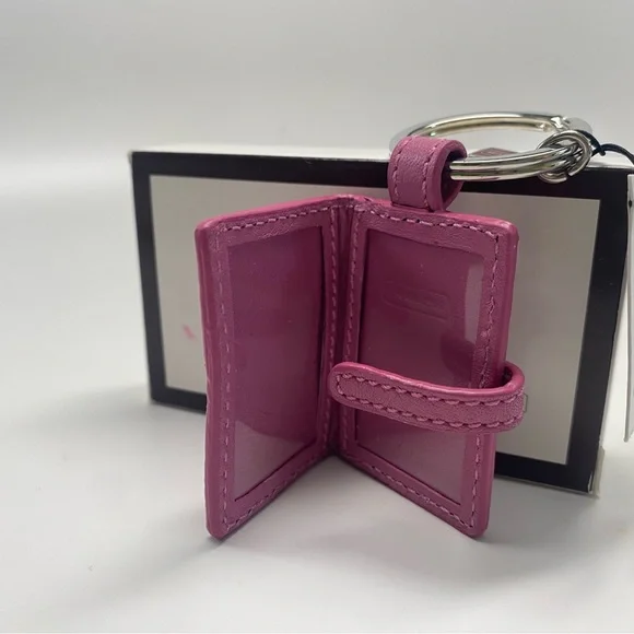 New Coach Pink Keychain. - Picture 2 of 5